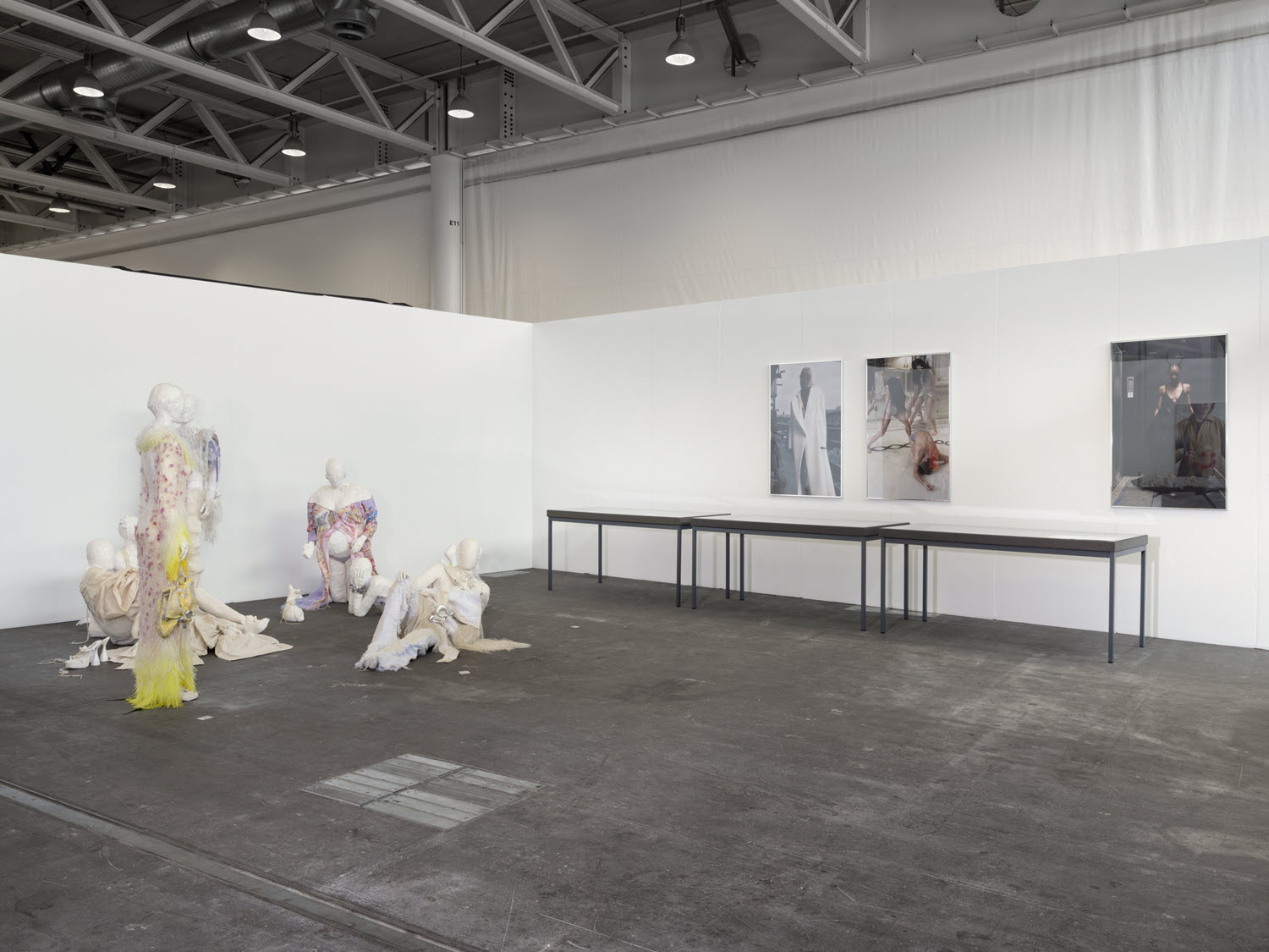 Exhibition view (Agarpornis, Marc Asekhame)